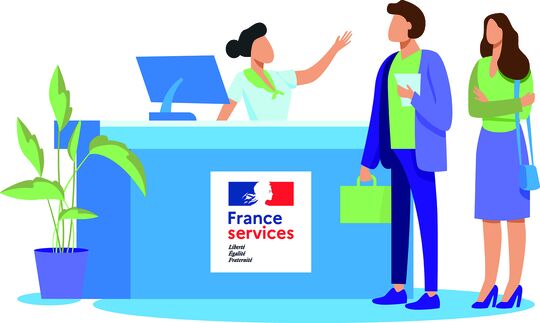 Illustration accueil France Services