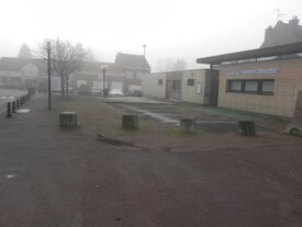 Vue extérieure du CCAS avant travaux.