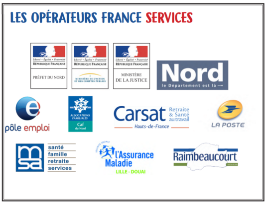 Logos des différents partenaires
